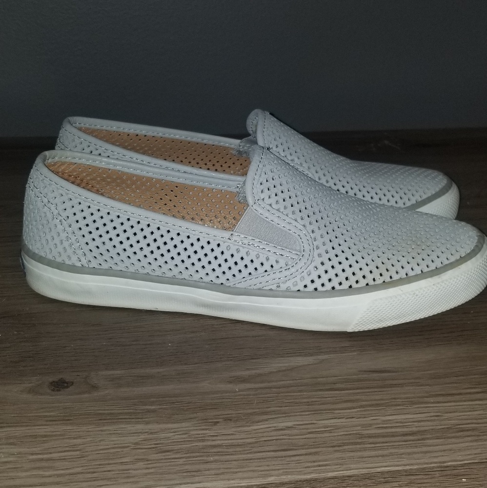 Sperry slip on sneakers